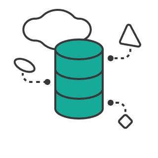 Simplified database sharing feature