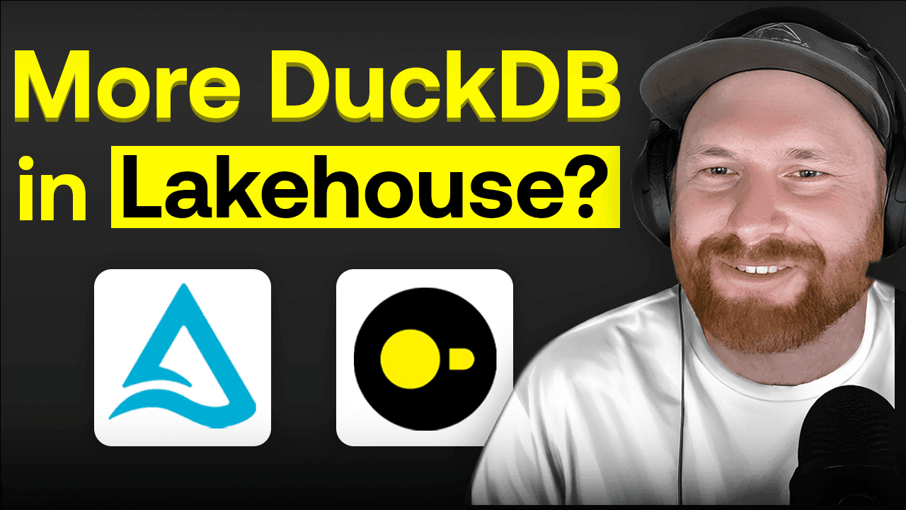 DuckDB breaks the lakehouse? ft. Daniel Beach cover