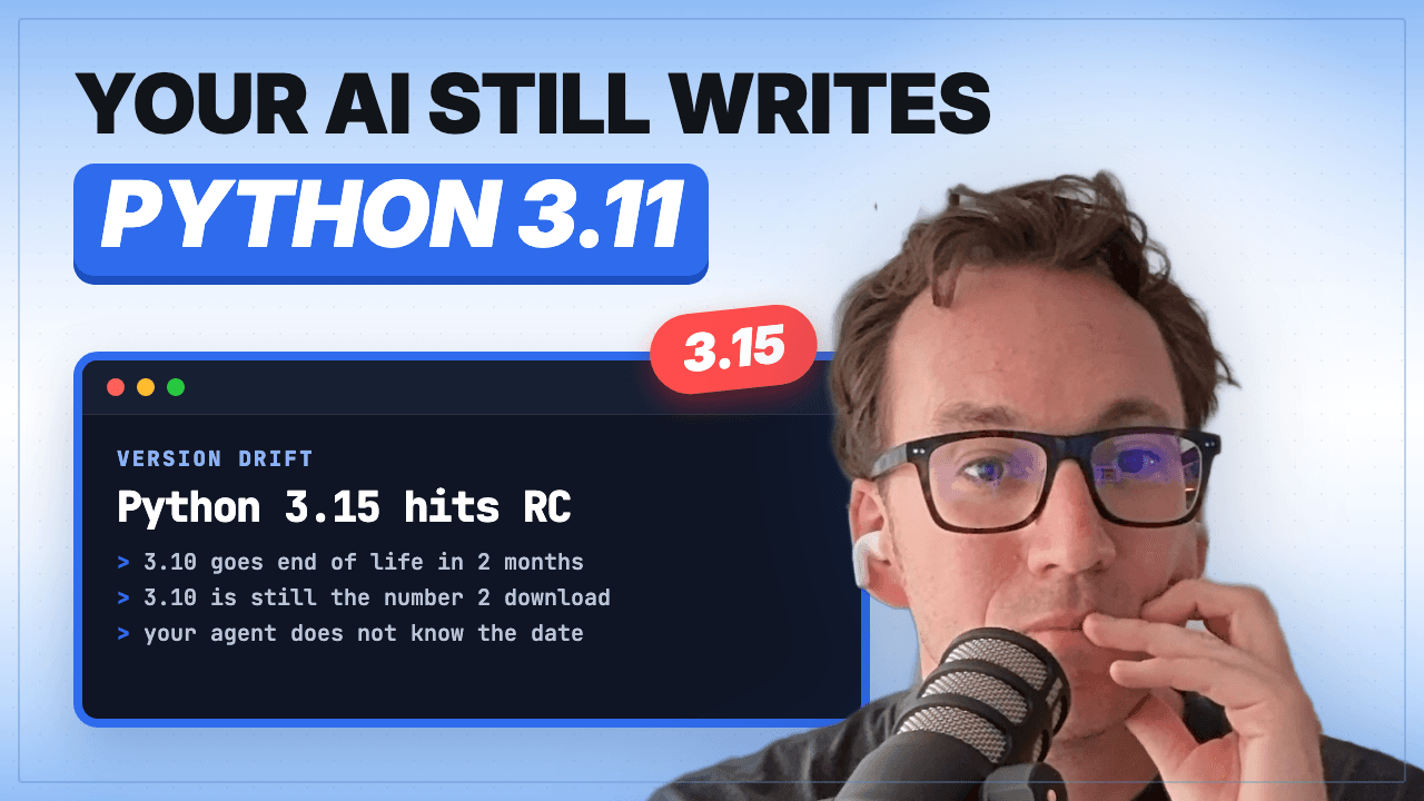AI codes with outdated libraries. Why is this unsolved? cover