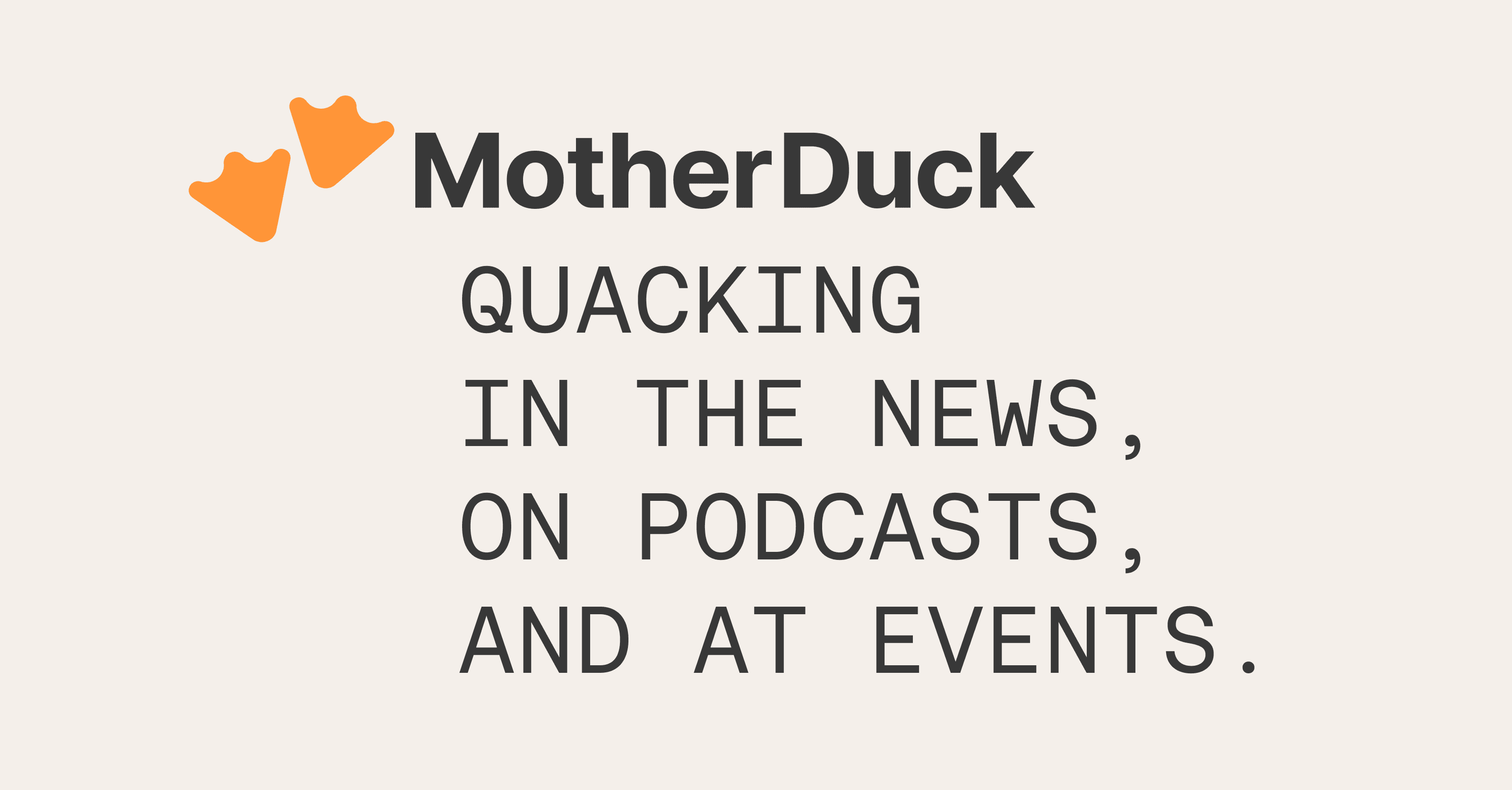 How We're Making Analytics Ducking Awesome