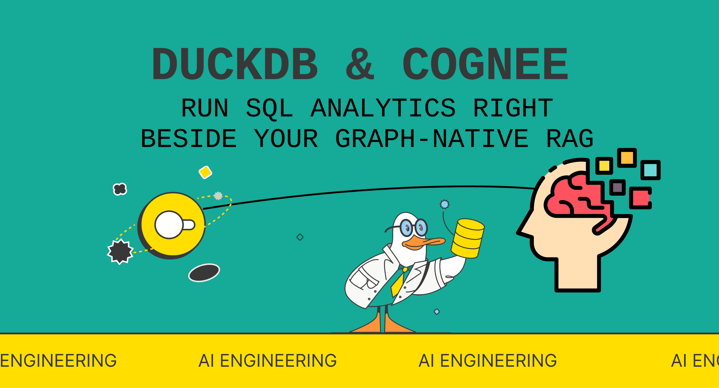 DuckDB × cognee: Run SQL Analytics Right Beside Your Graph-Native RAG