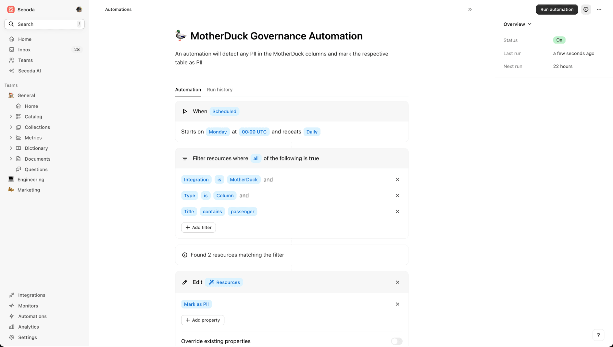 Governance Automation