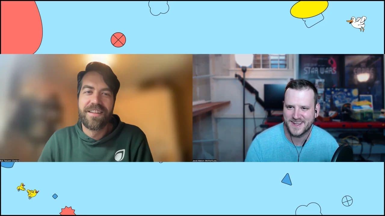 "Cultivating Growth: How Gardyn Scaled its Data Operations with MotherDuck" video thumbnail