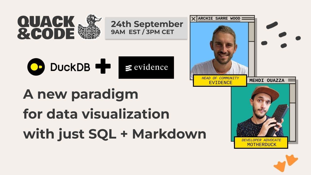 "A new paradigm for data visualization with just SQL + Markdown" video thumbnail