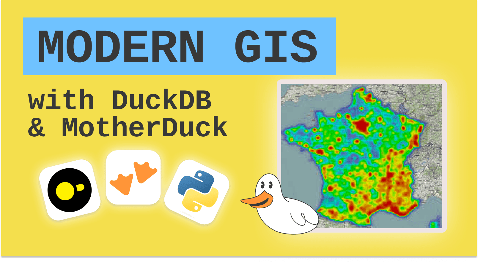 Getting started with modern GIS using DuckDB