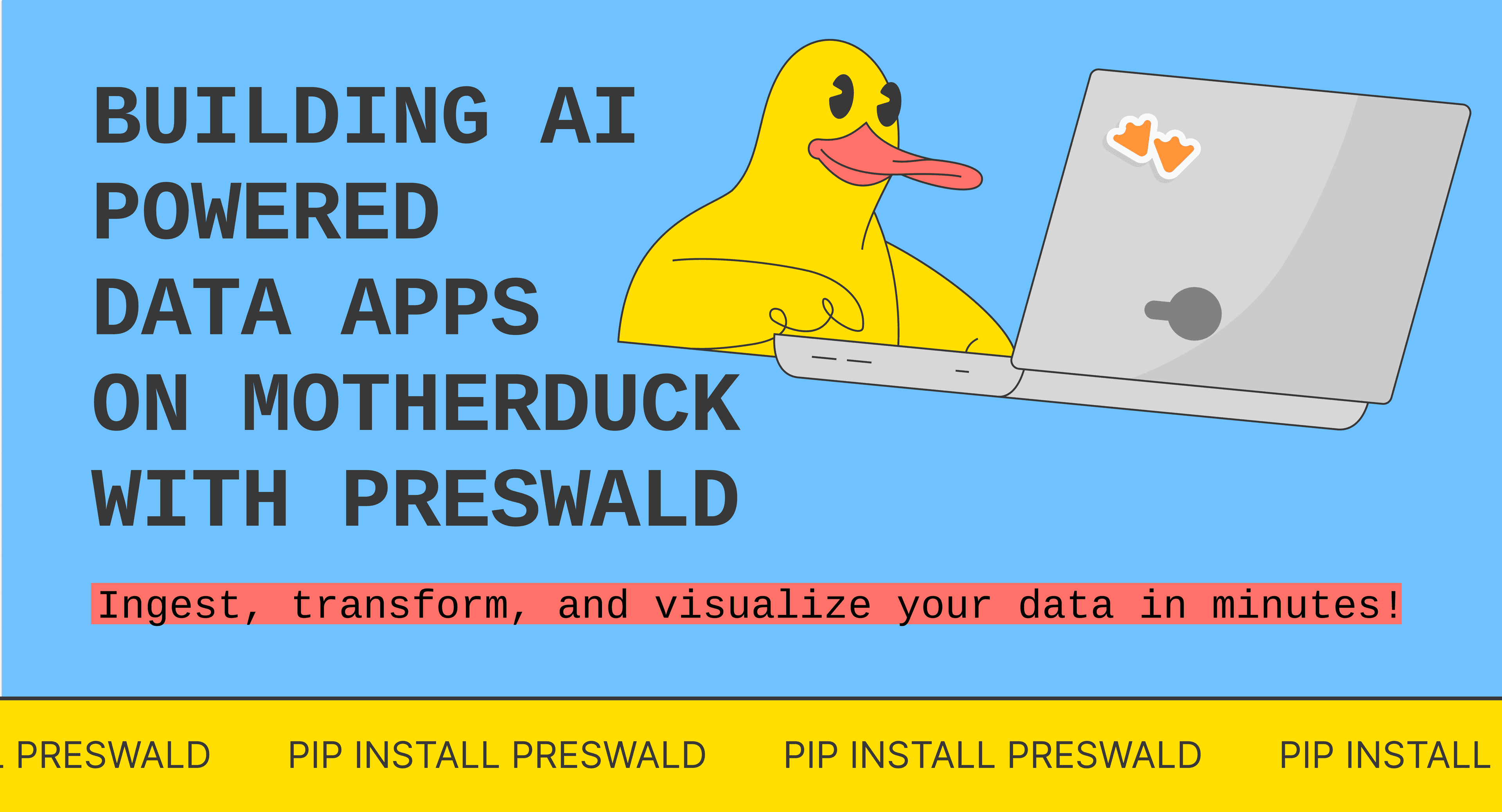 Faster health data analysis with MotherDuck & Preswald