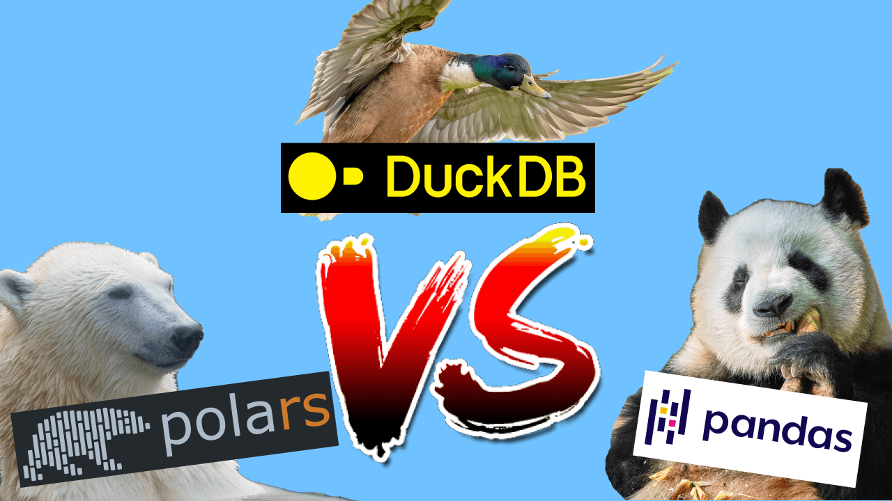 DuckDB vs Pandas vs Polars for Python Developers