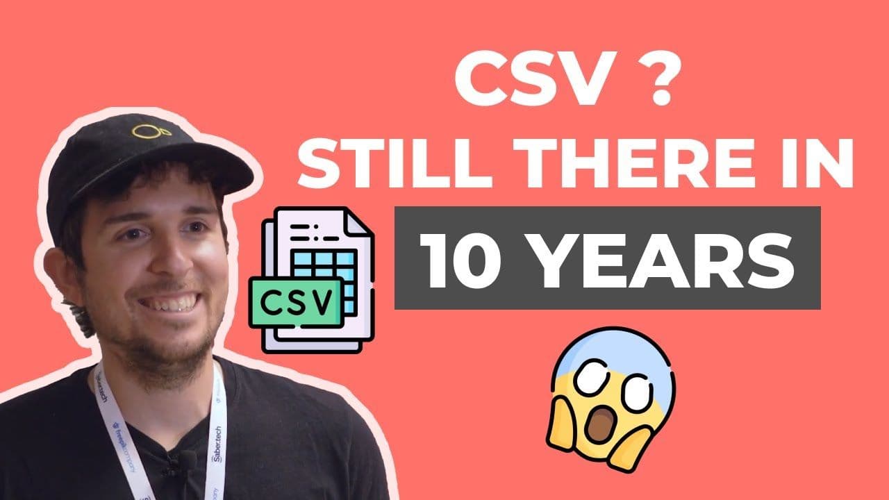 "Why CSVs Still Matter: The Indispensable File Format" video thumbnail