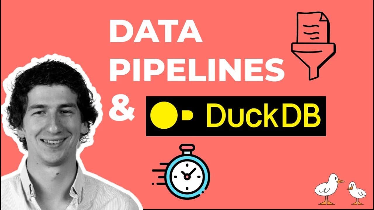 "Why use DuckDB in your data pipelines ft. Niels Claeys" video thumbnail