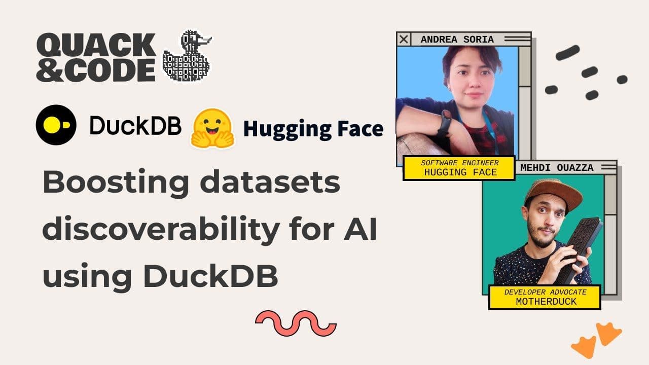 "Boosting datasets discoverability for AI using DuckDB" video thumbnail