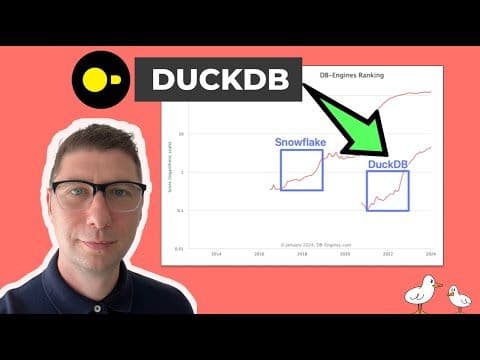 "Why should you care about DuckDB? ft. Mihai Bojin" video thumbnail