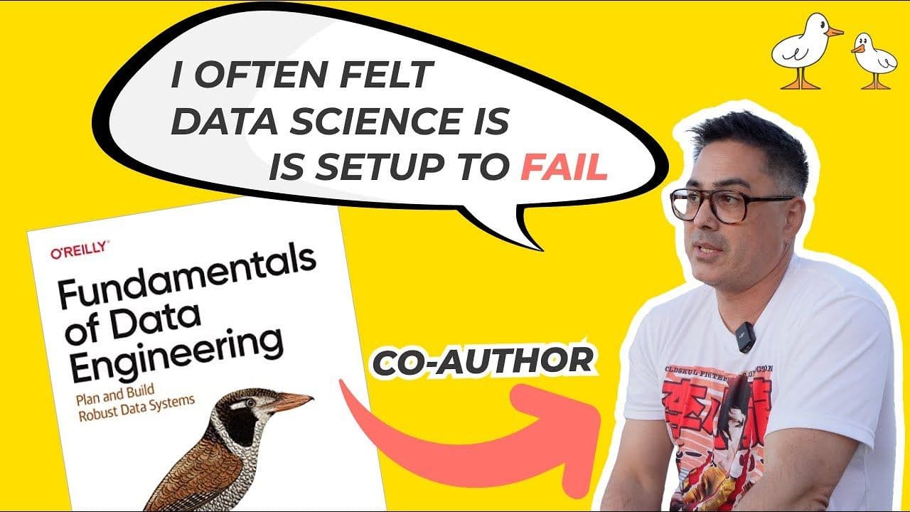 "Beyond Data Engineering ft. Joe Reis" video thumbnail