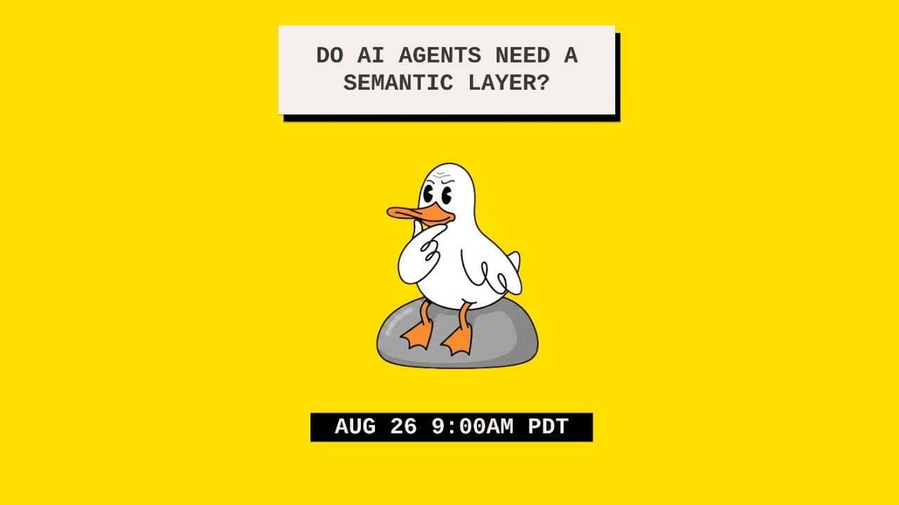"Do AI Agents Need a Semantic Layer?" video thumbnail