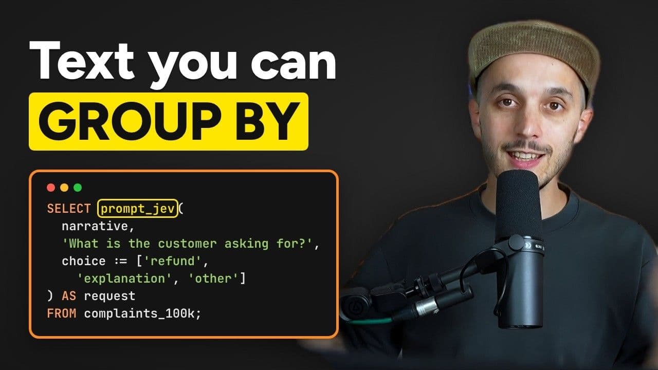 "Jev for Analytics: 5 Use Cases on Real Data" video thumbnail