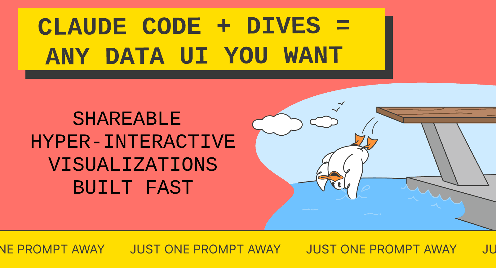 Claude Code + Dives = Any data UI