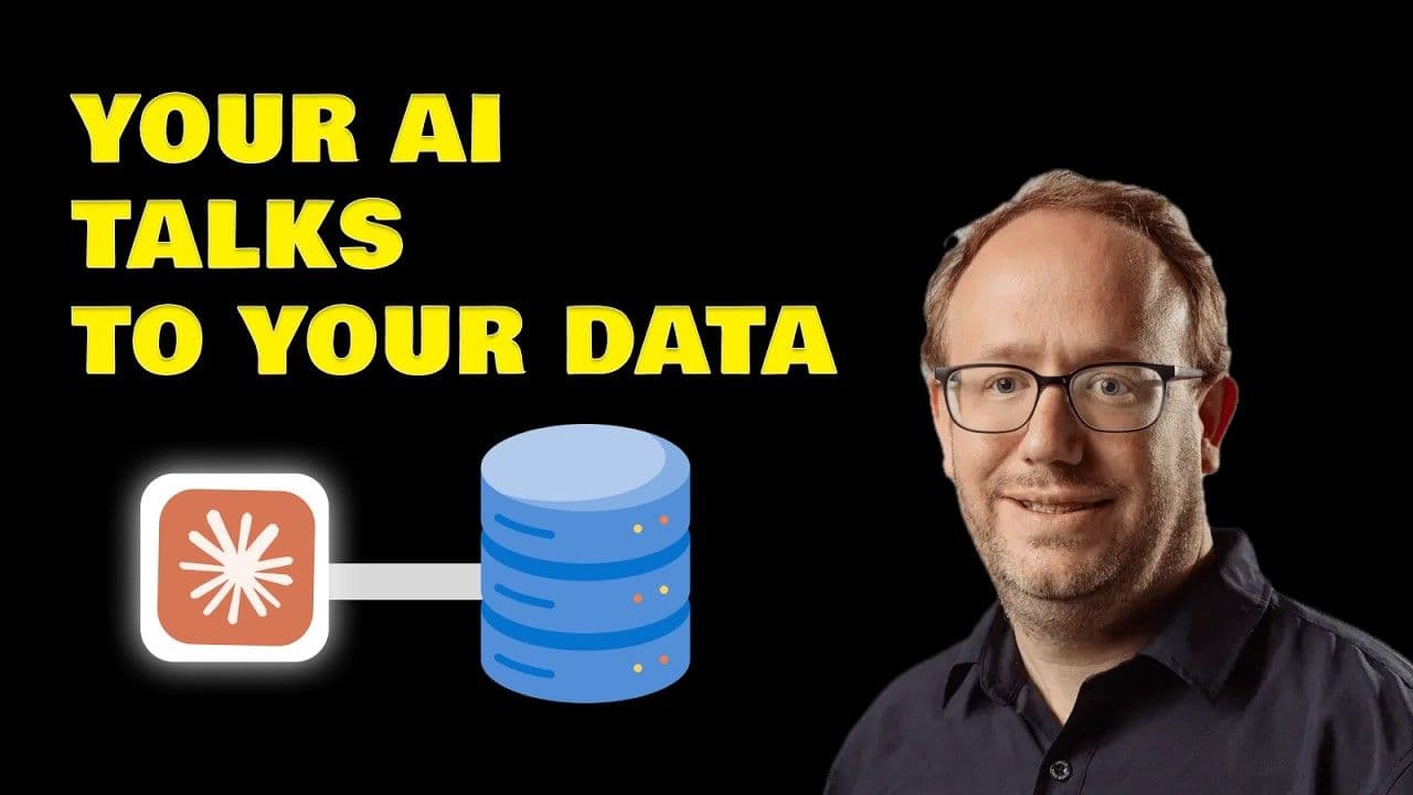 "Building an Analytics Chatbot for your SaaS app in 1 day" video thumbnail