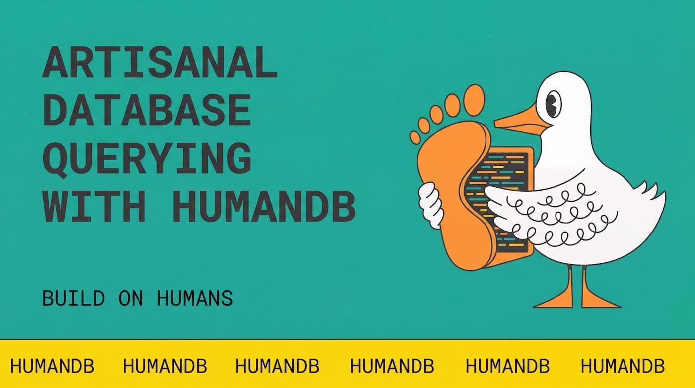 Introducing HumanDB: The World's First Human-Powered Analytical Database