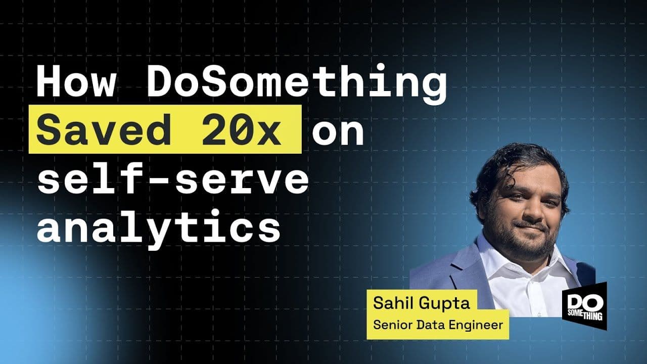 "From Curiosity to Impact  How DoSomething Democratized Data" video thumbnail