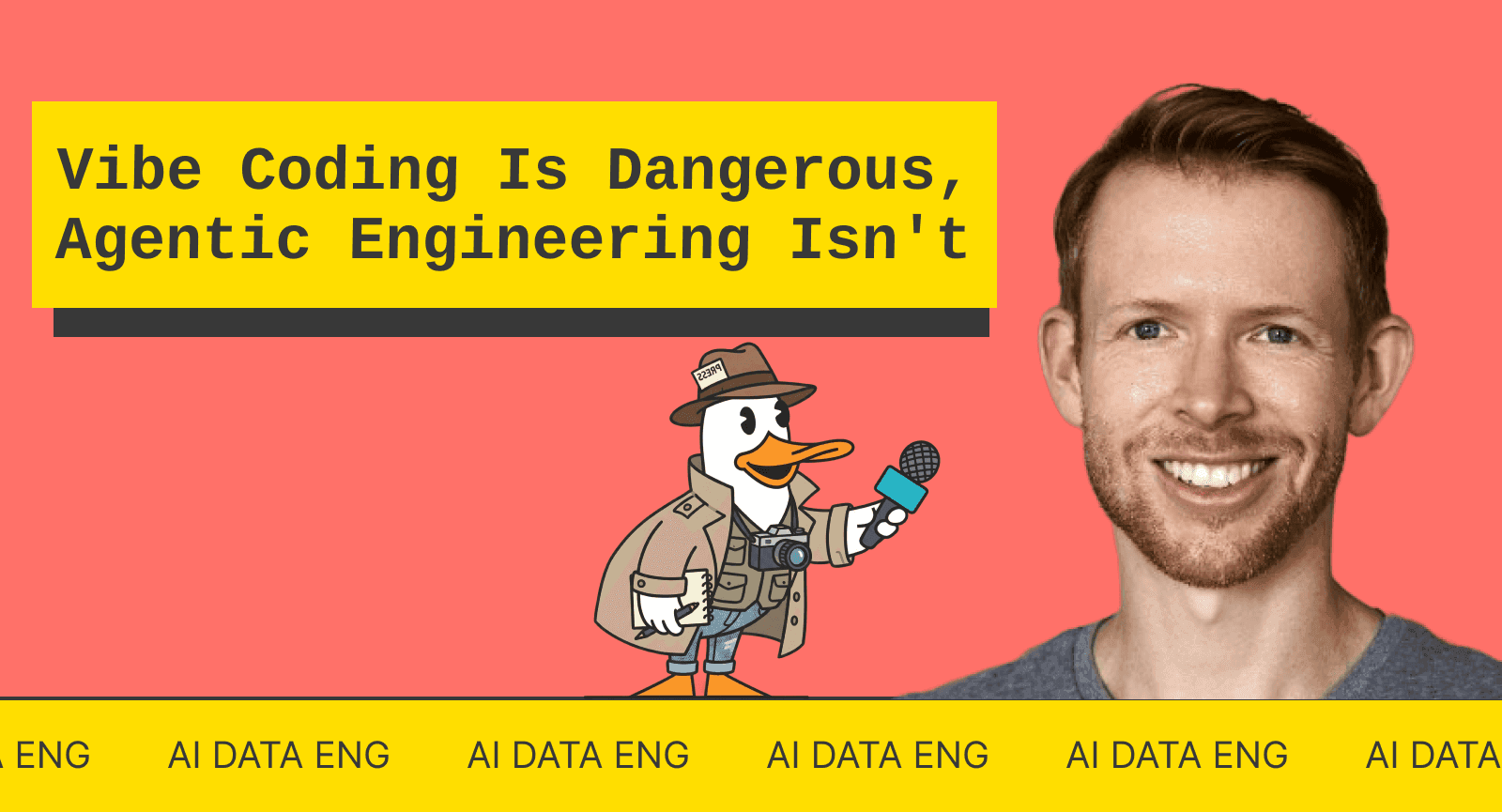 Vibe Coding Is Dangerous, Agentic Engineering Isn't ft. Wes McKinney