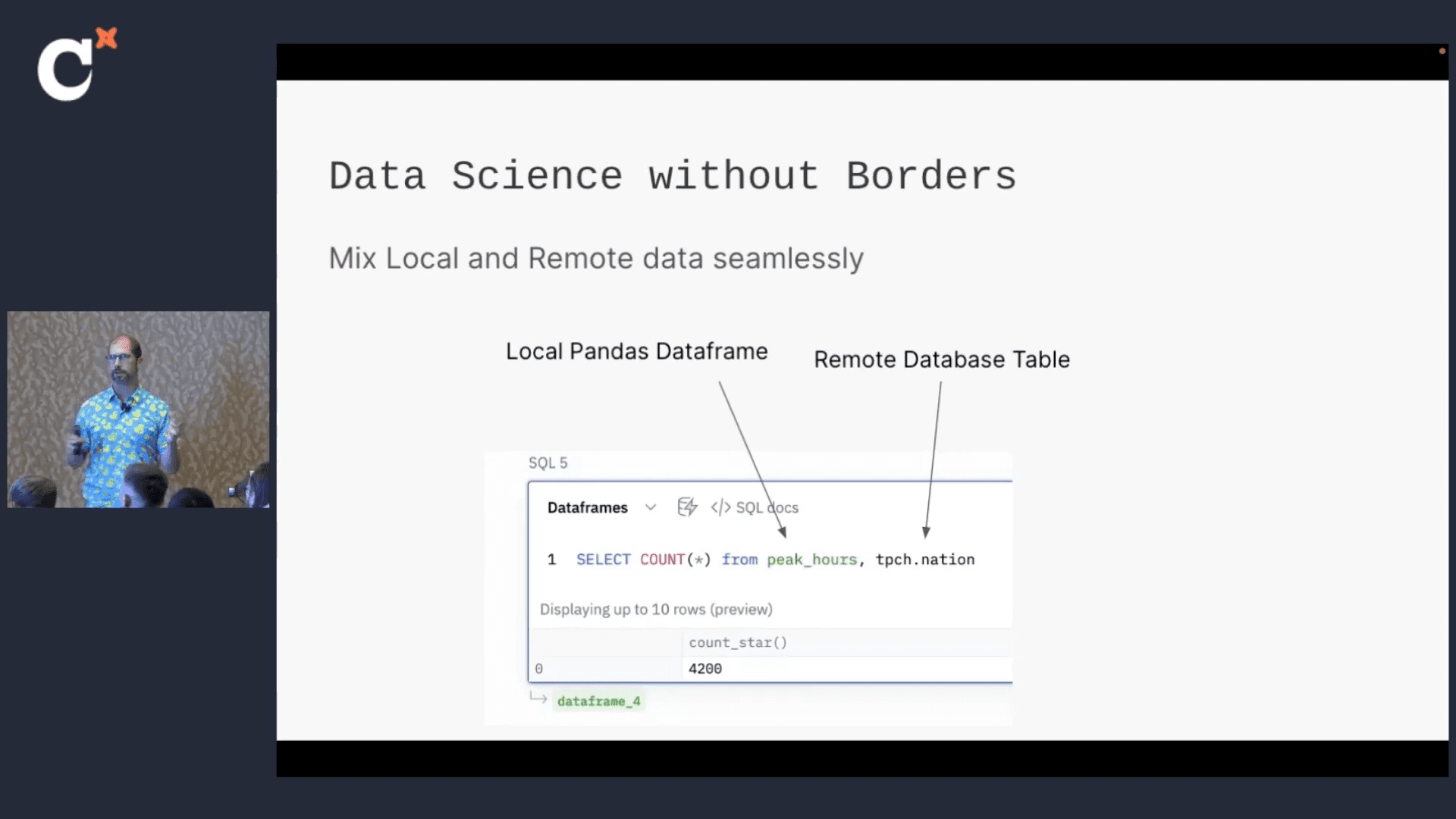 Coalesce 2023: Hybrid query execution: What is a database client?