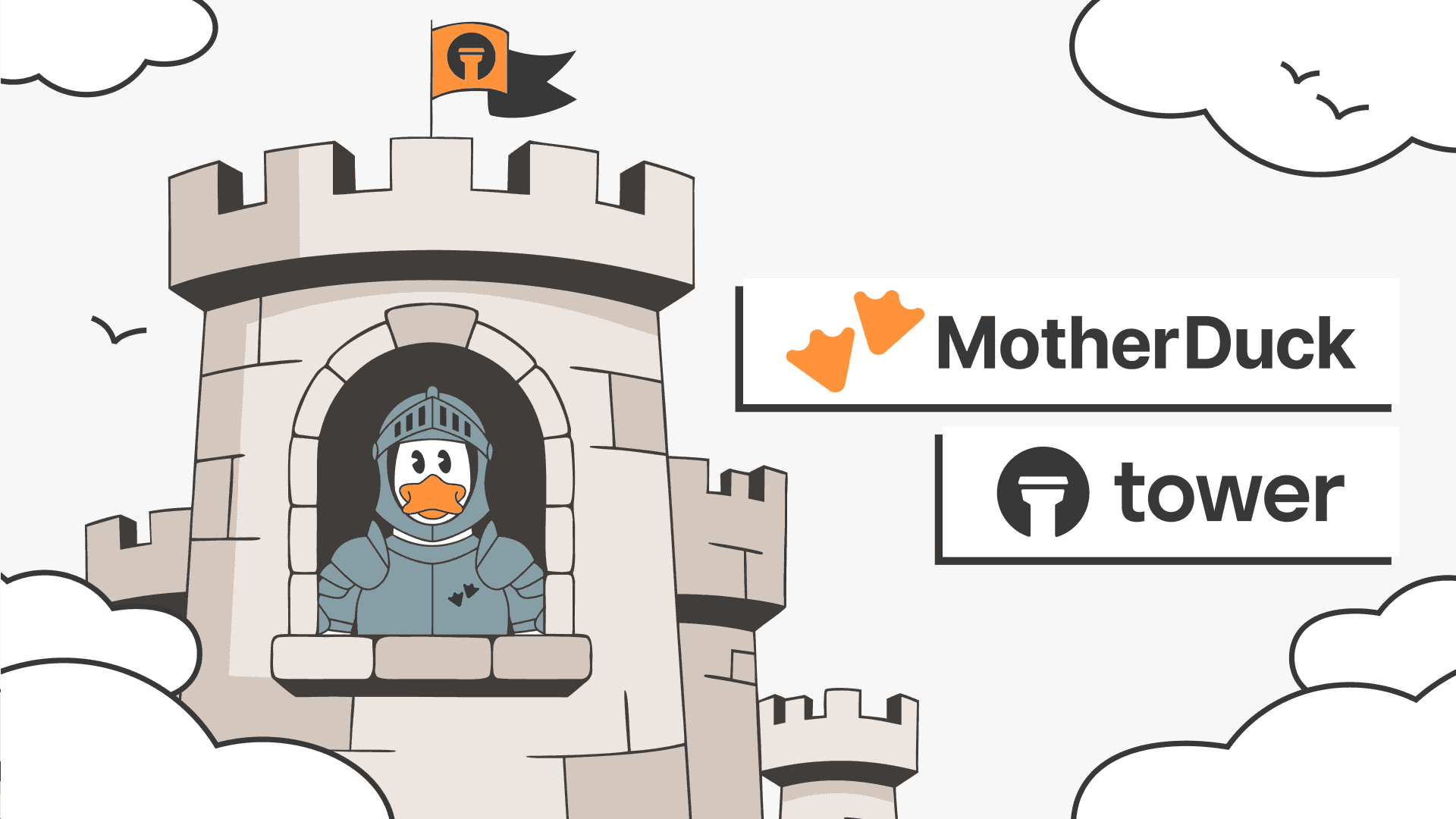 MotherDuck Acquires Tower: Agents Can Answer. Now They Can Build.