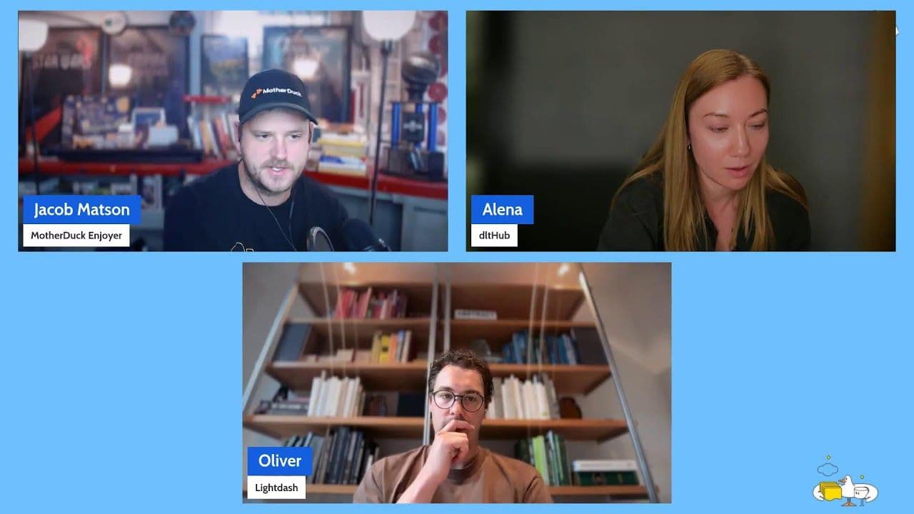 "Beyond Copilots: We're Building a Data Stack Live with AI Agents" video thumbnail