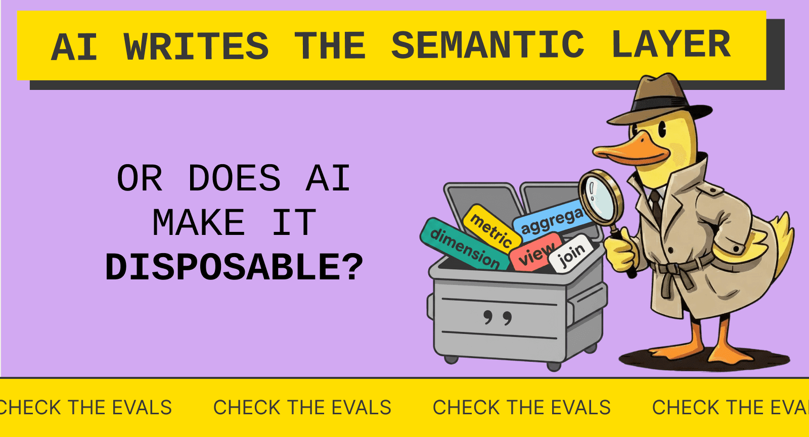 AI Writes the Semantic Layer