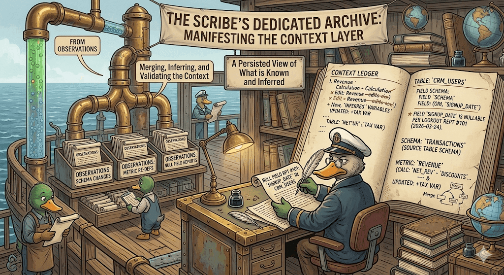 The Scribe's Dedicated Archive: Manifesting the Context Layer