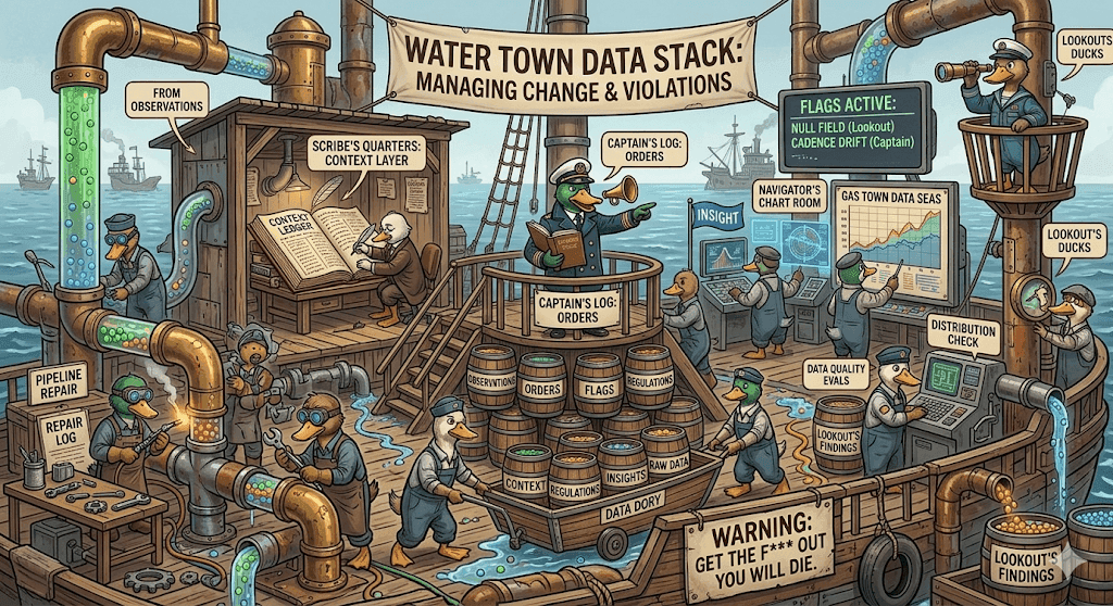 Water Town Data Stack