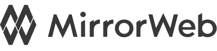 MirrorWeb's logo