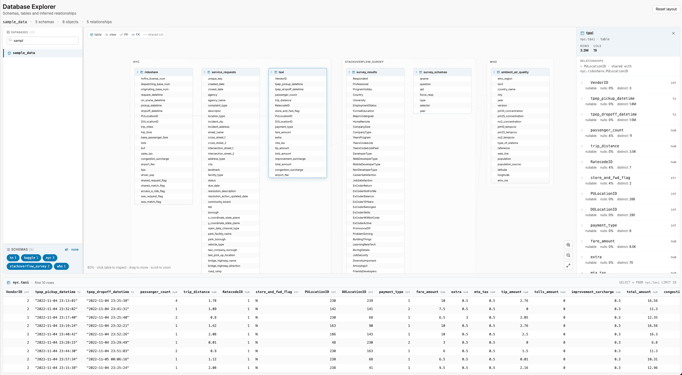 Database Explorer