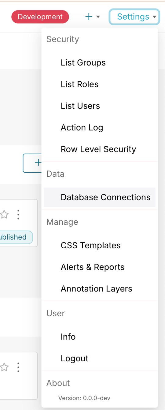 Database Connections