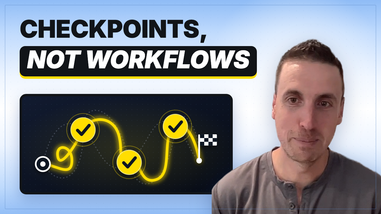 Building Reliable AI Agents with Seth Rosen: Checkpoints, Not Workflows | EXPLAIN ANALYZE | MotherDuck